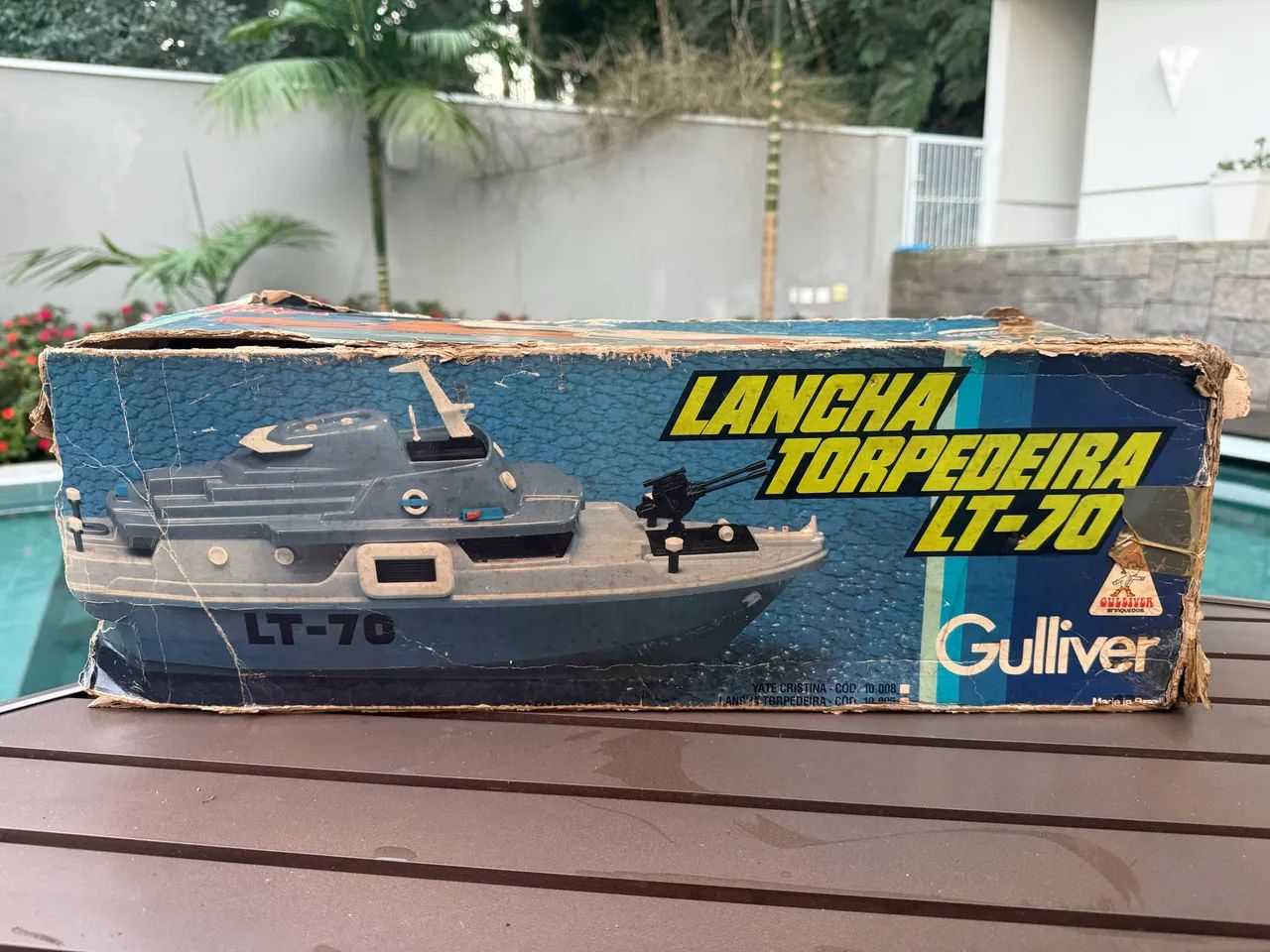 Lancha Torpedeira Lt70 Gulliver - Com caixa. - Foto 3