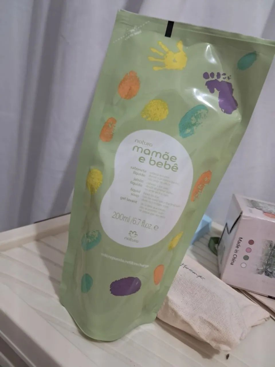 Vendo refil sabonete liquido mamãe bebê. 