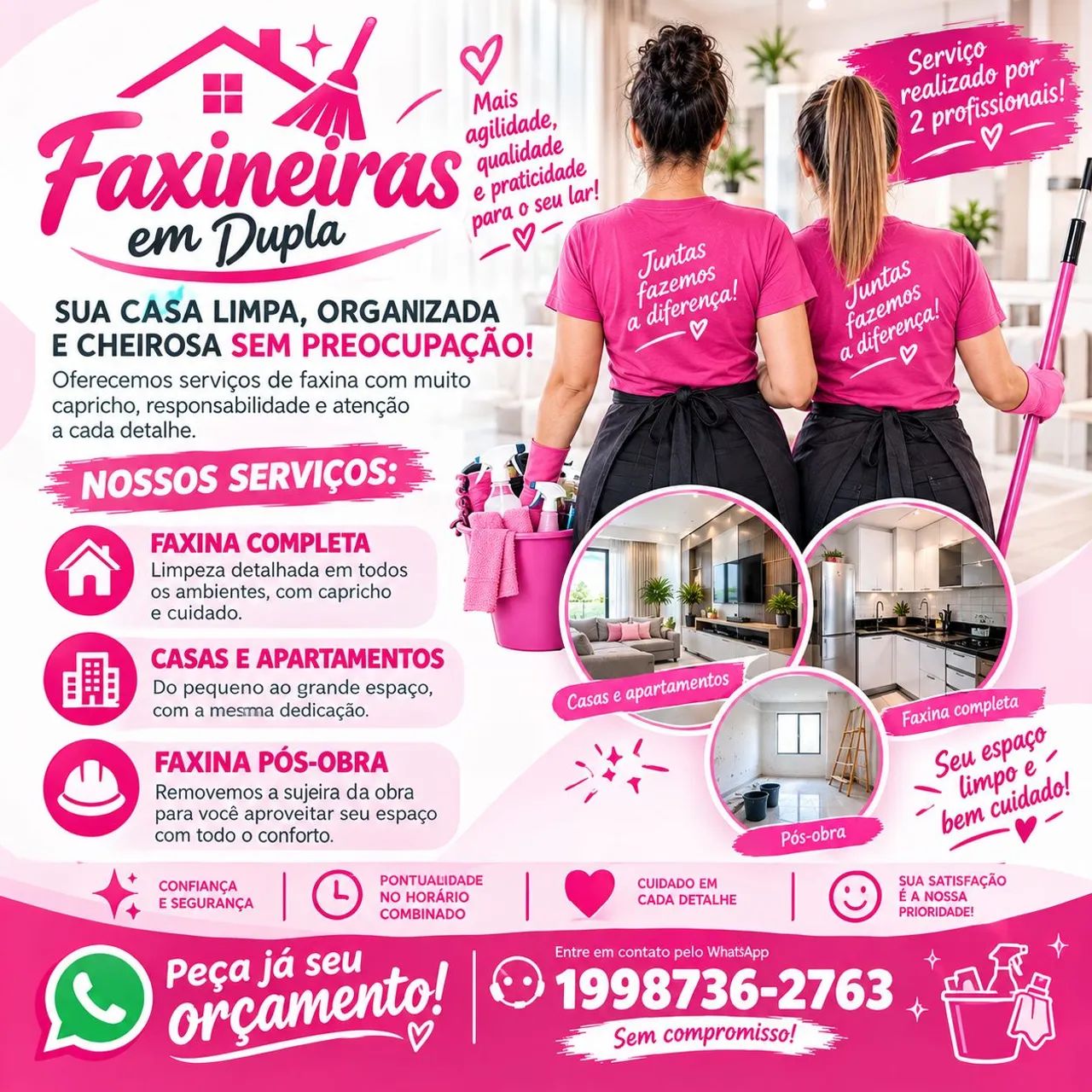 Faxina em geral 