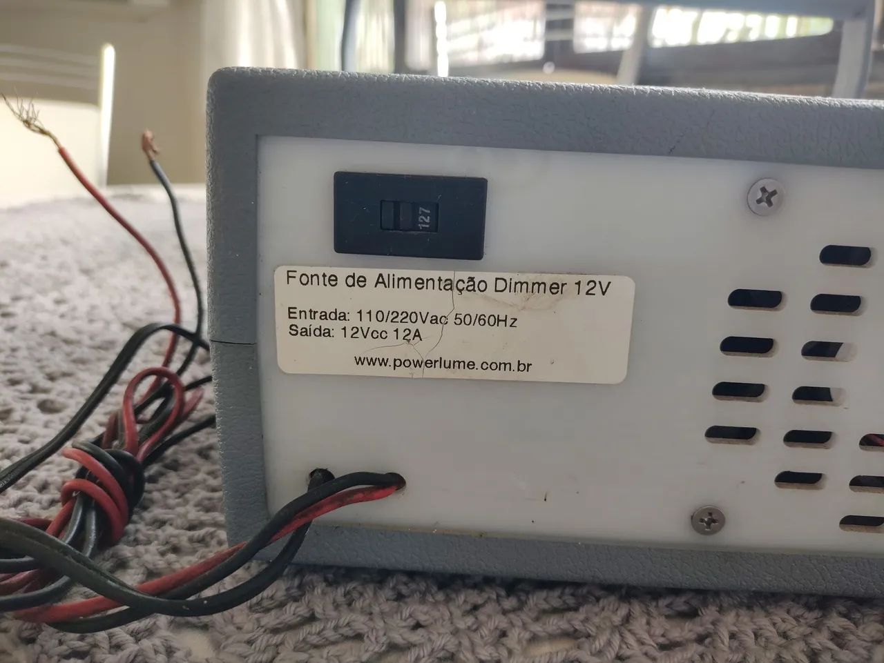 Fonte 12 volts com dimmer - Foto 2