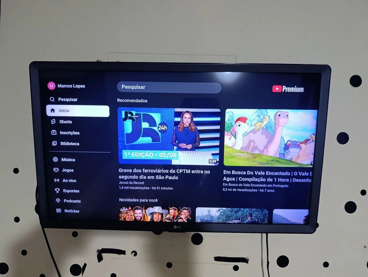 Tv lg smart 32 polegadas  - Foto 4