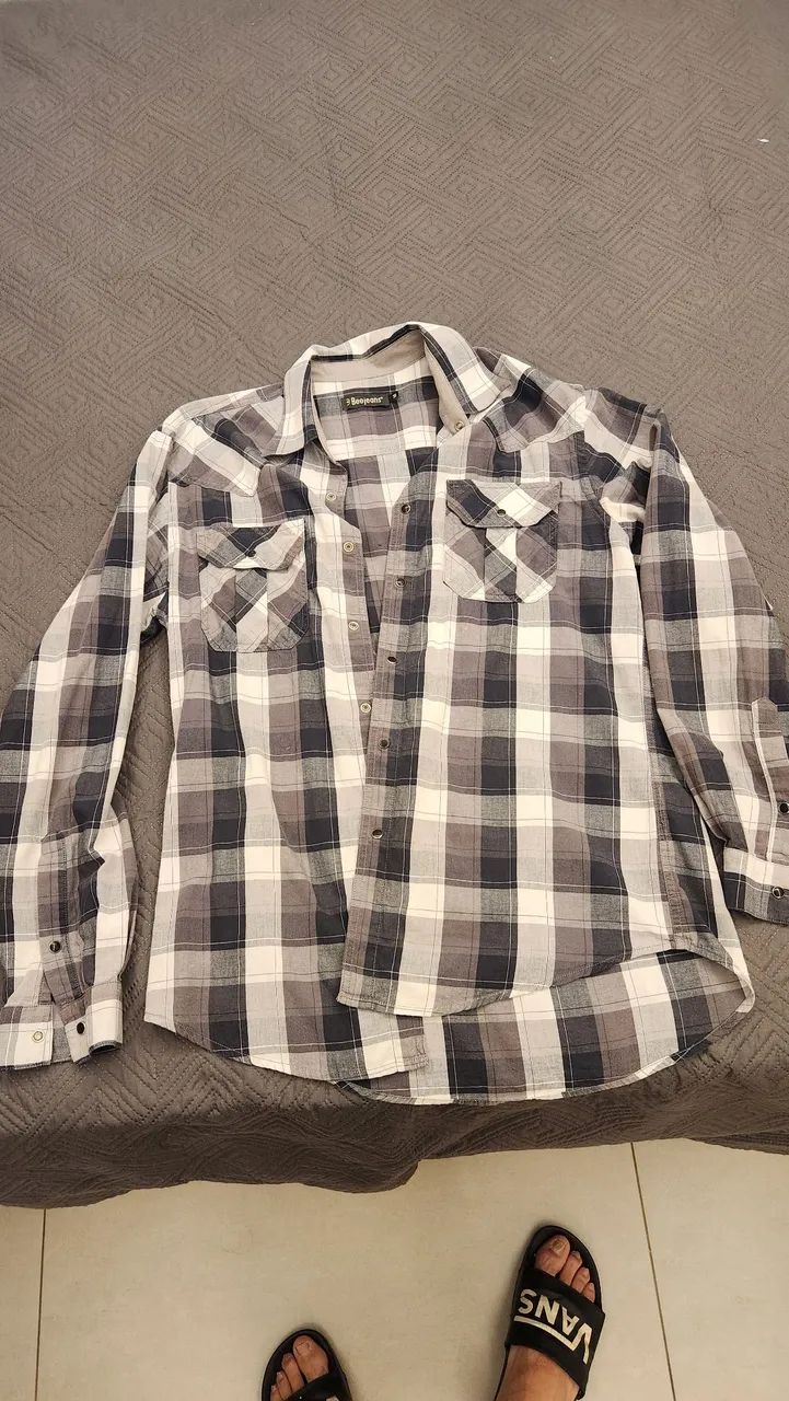 Camisa Xadrez Beejeans - Foto 2