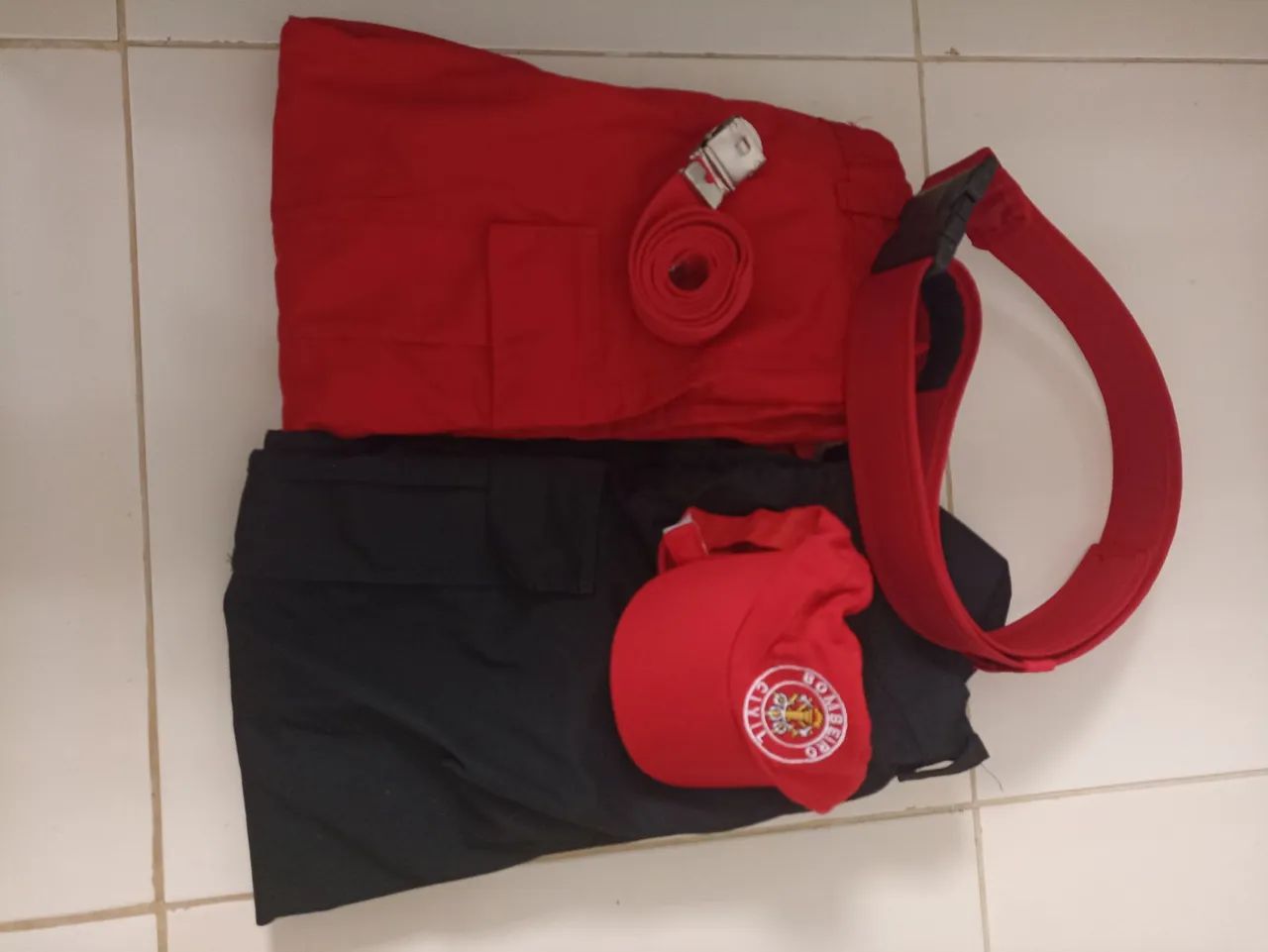 Uniforme bombeiro civil 