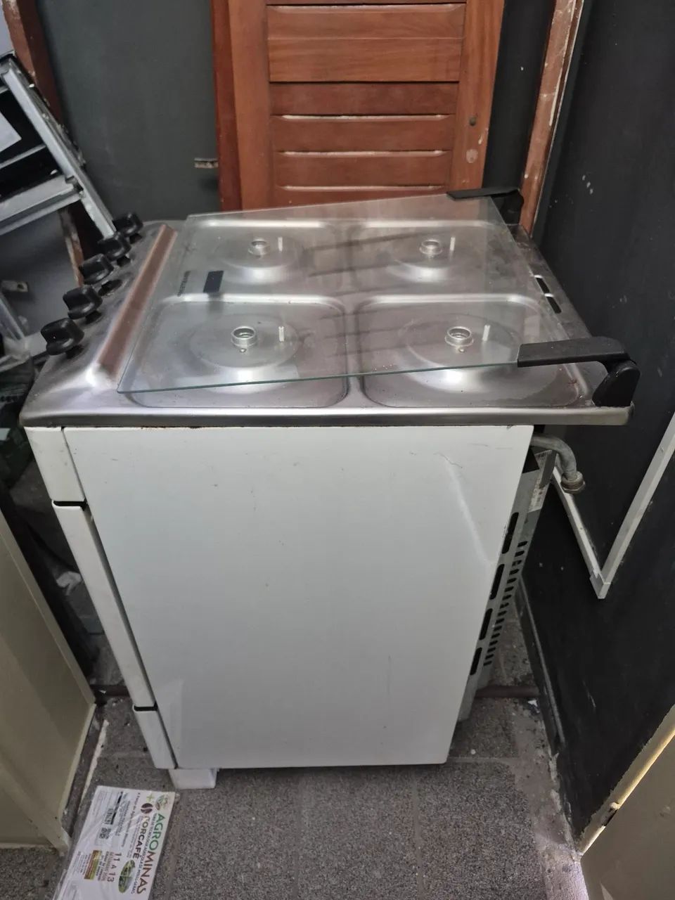 FOGÃO BRASTEMP CLEAN 4 BOCAS ? ACENDIMENTO AUTOMÁTICO - Foto 4