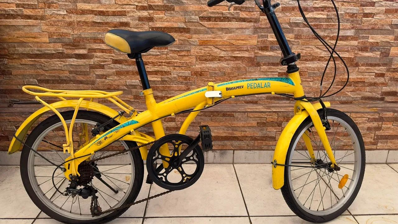 Bicicleta dobrável 