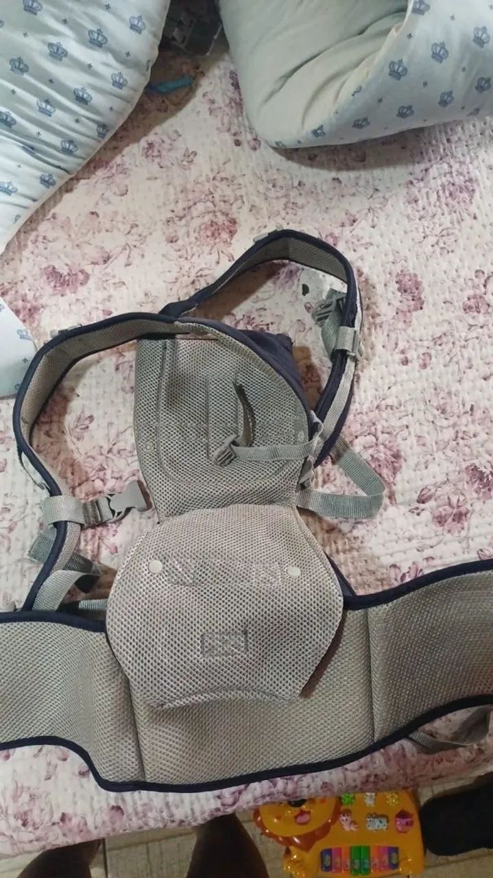 Canguru com assento para bebê  - Foto 2
