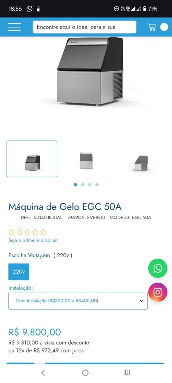 Máquina de gelo  - Foto 3