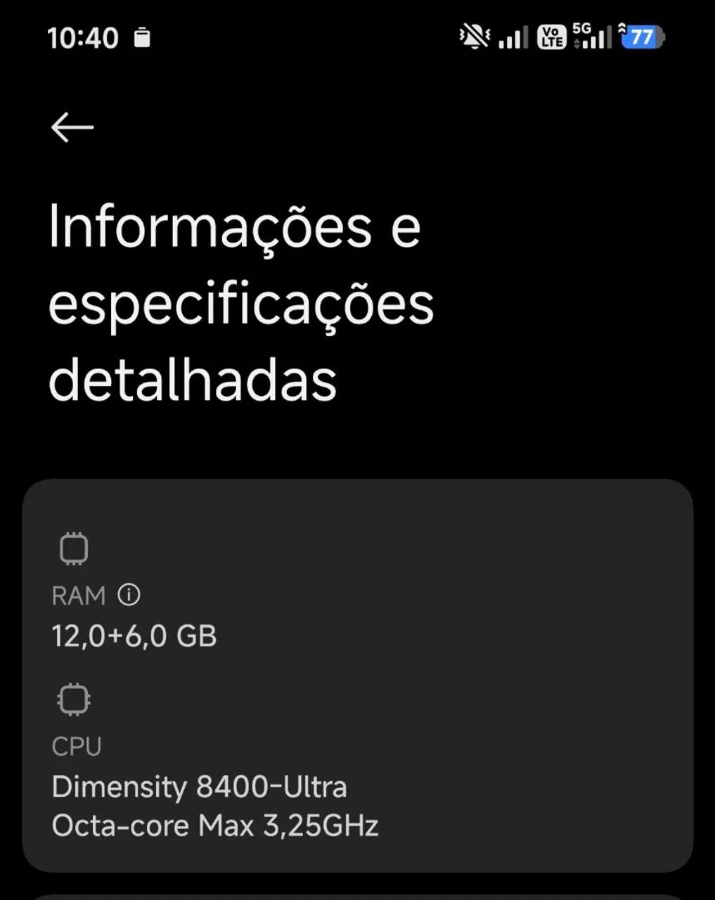 Smartphone POCO X7 PRO Troco ou vendo. - Foto 5