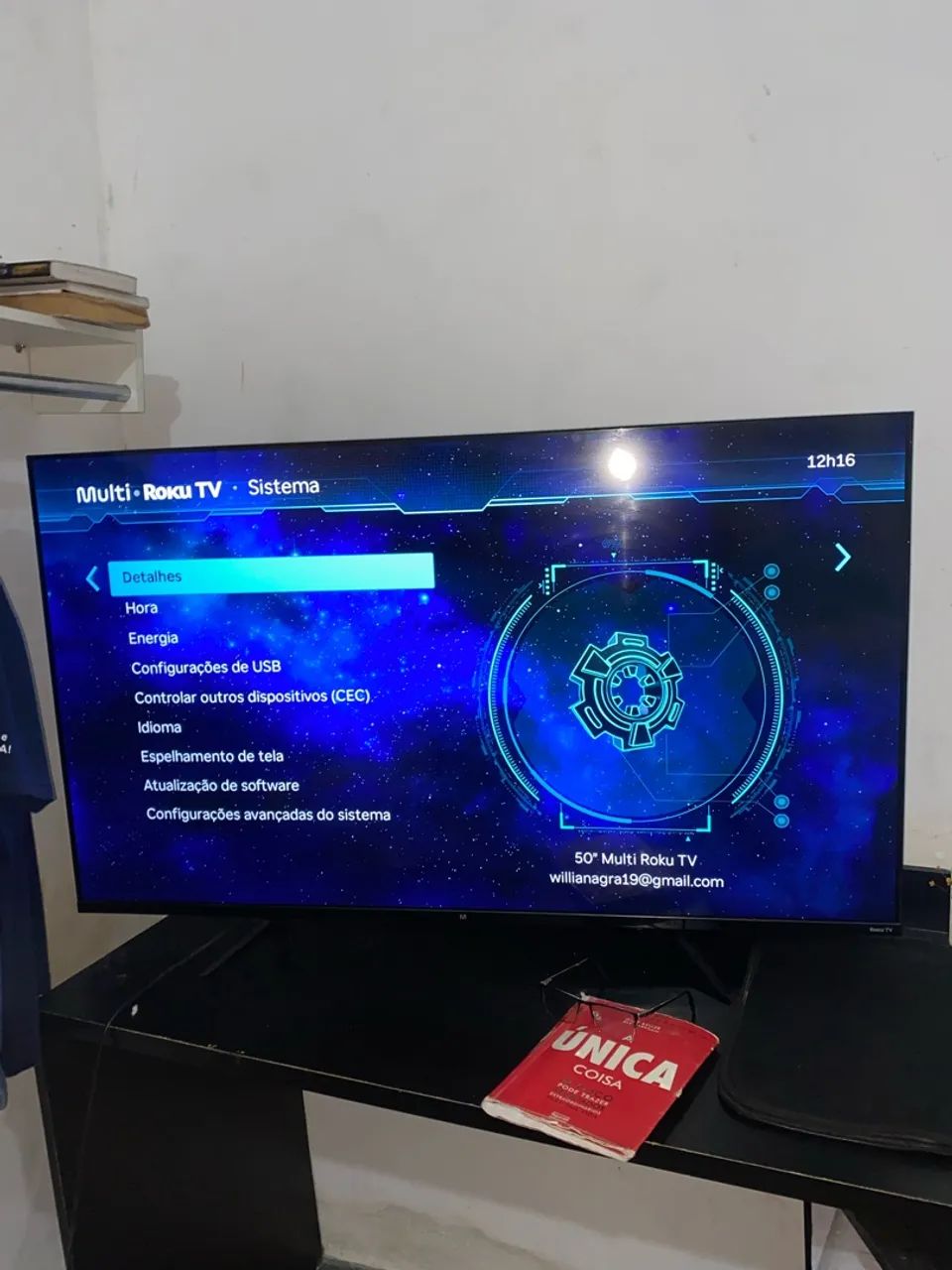 TV 50 polegadas ROKU TV - Foto 2