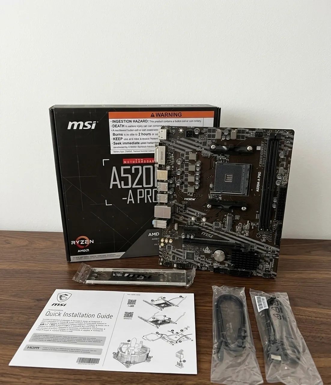 Placa Mãe MSI A520M-A PRO - Foto 2