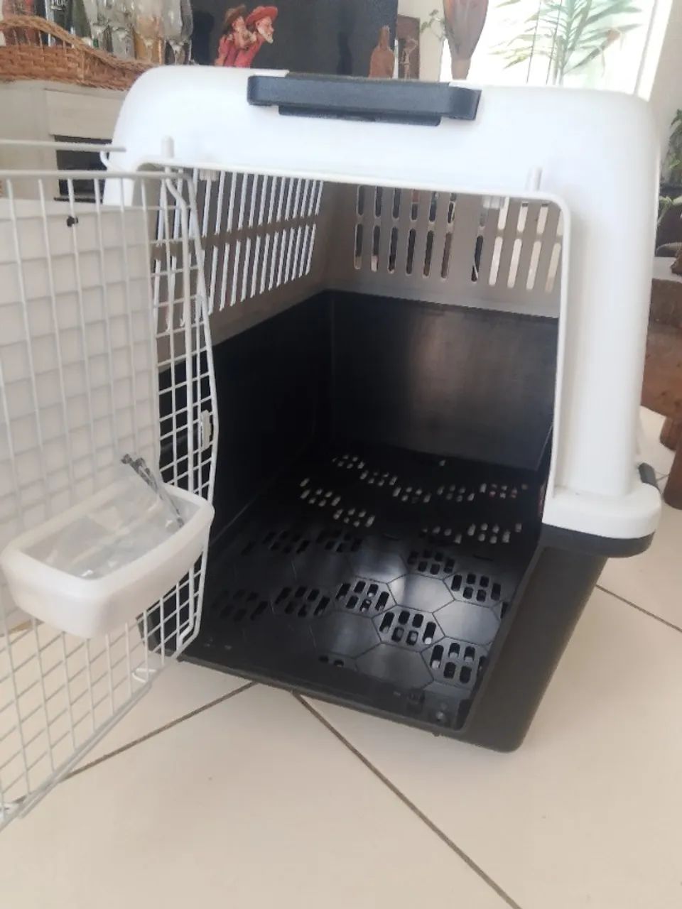 Caixa para transporte de cachorro