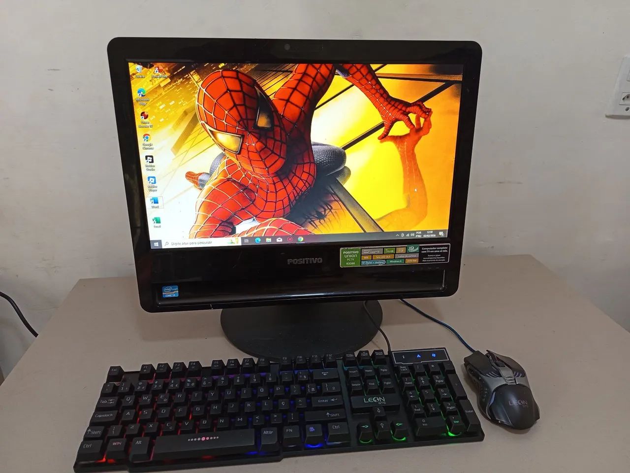 computador ALL in one core i3 8GB tela 19 polegadas  - Foto 5