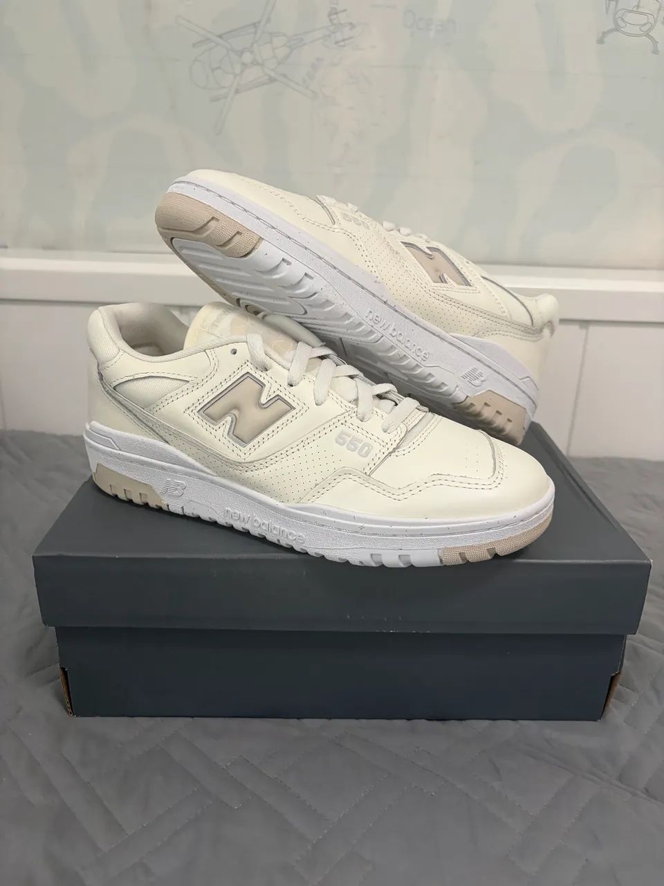 Tênis New Balance 550 Beige