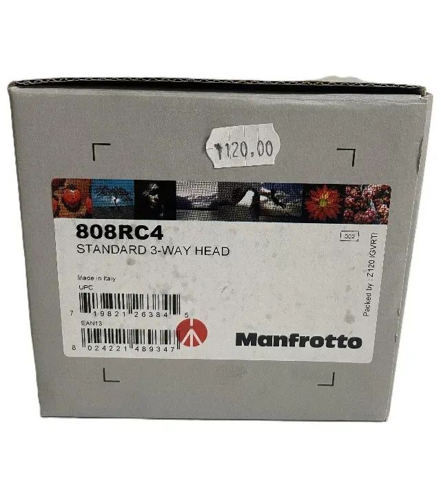 Kit com 2  Cabeças de Tripé Manfrotto - MHXPRO-3W + 808RC4  - Foto 4