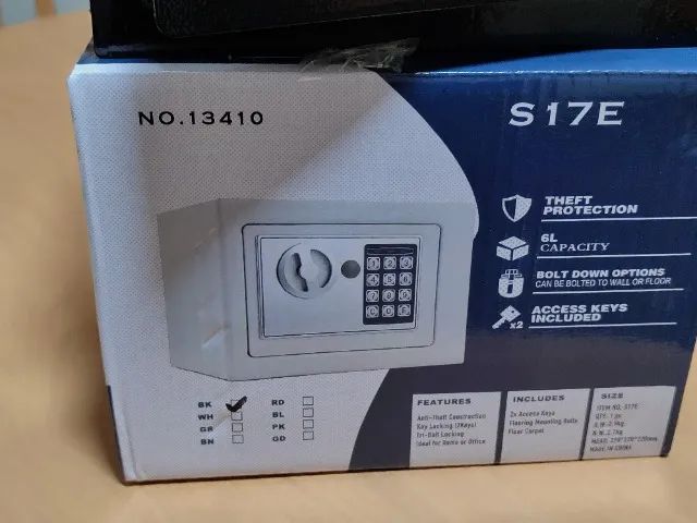 Cofre Digital Seguro com Código e Chave disponível para pronta entrega. - Foto 4