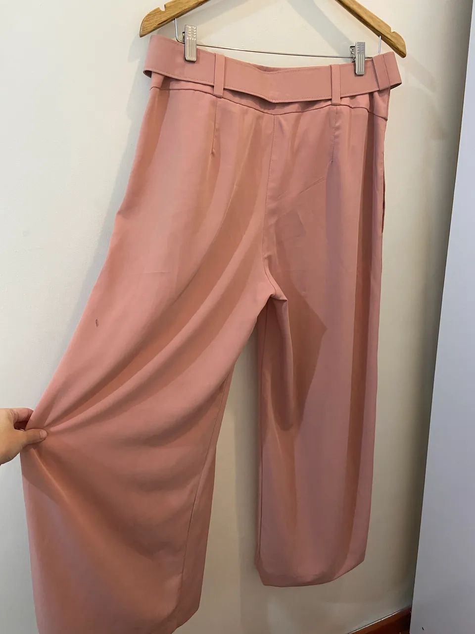 Calça Pantalona Feminina Rosê - Foto 4