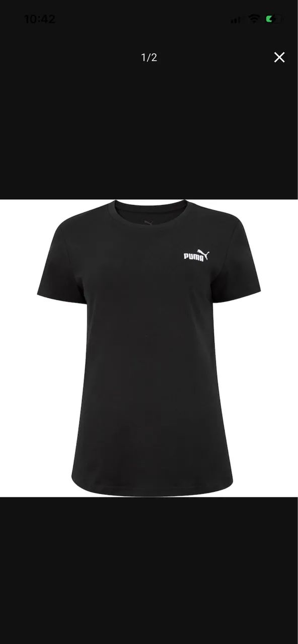 Camisa puma feminina 
