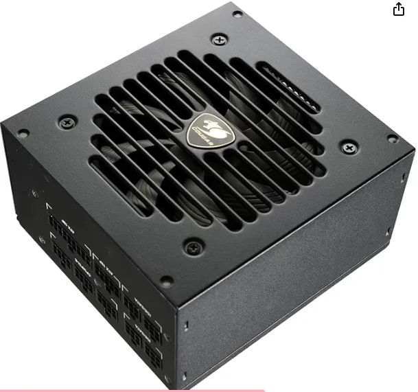Fonte Cougar Gex 650w 80 Plus Gold Com Cabo