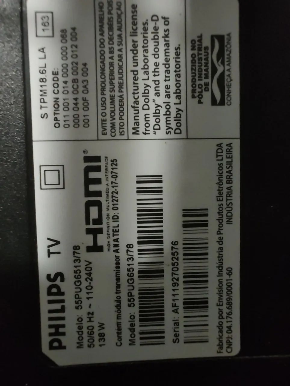 Smart TV Samsung e Philips 50 polegadas - Foto 5