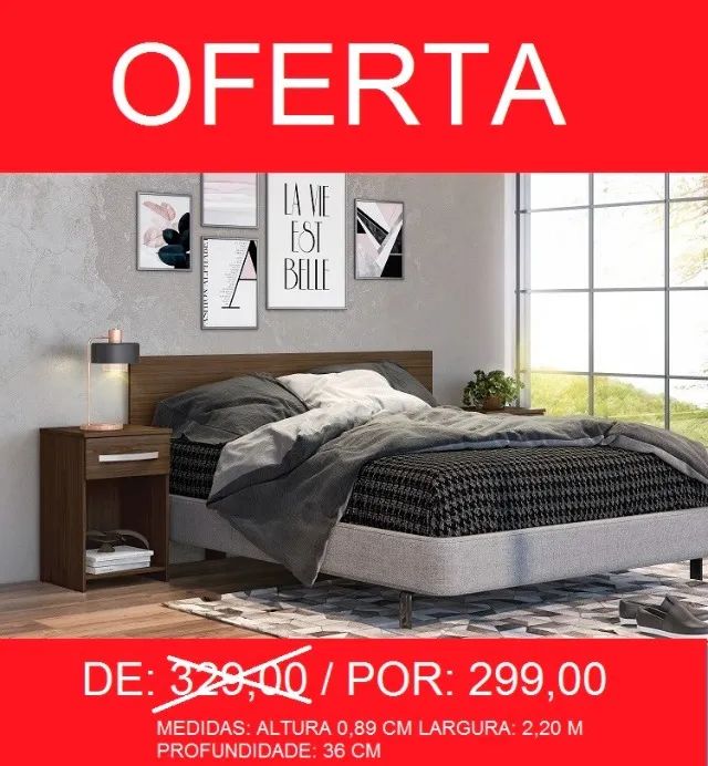 CABECEIRA DE MADEIRA=COMPRE HOJE E RECEBA EM ATE 72H