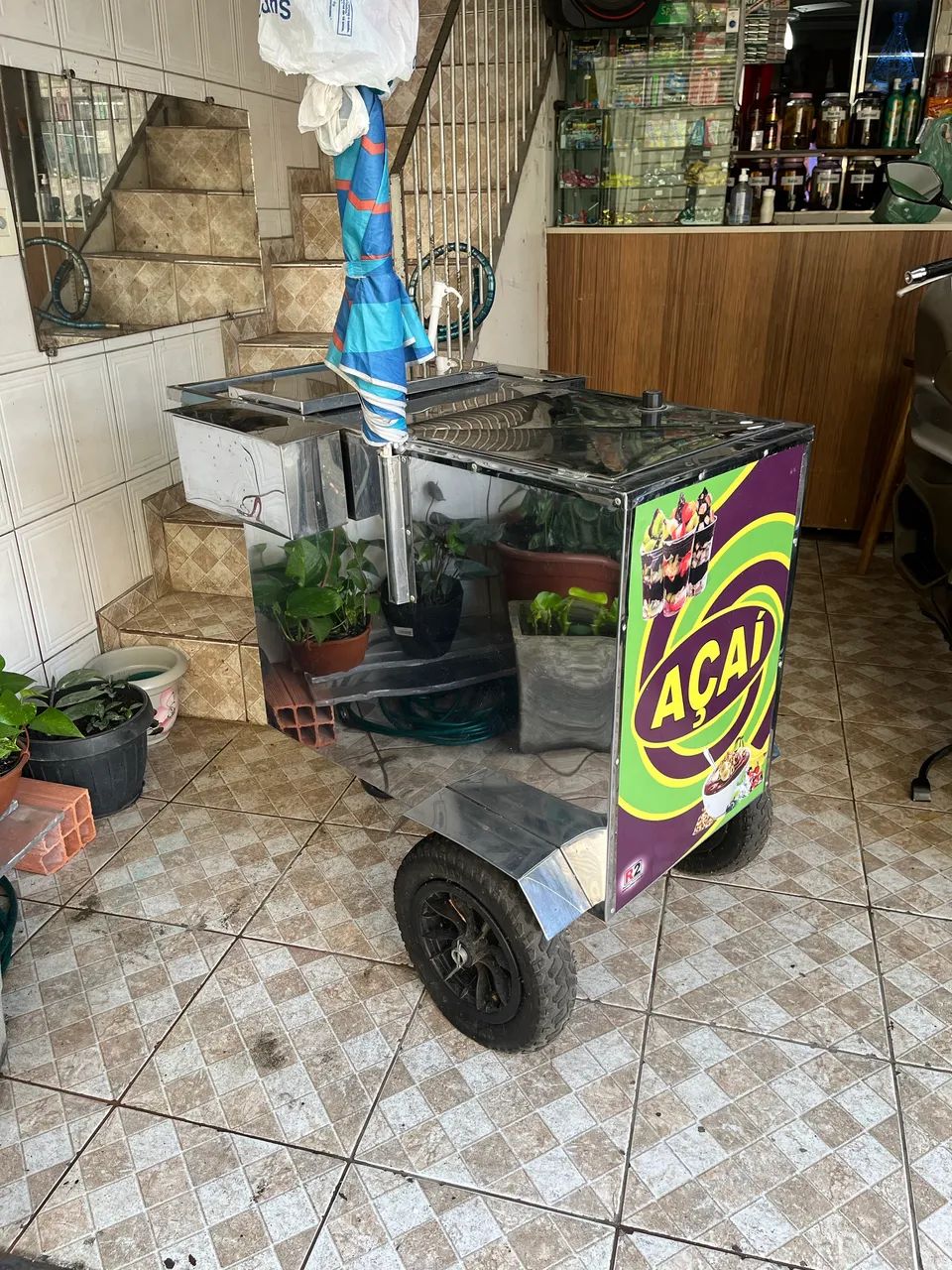 Carrinho de acai e sorvetes  - Foto 2