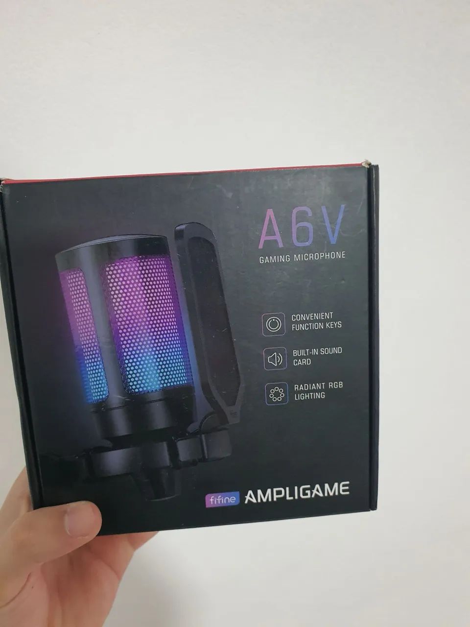 Mouse superlight 1 + microfone fifine a6v - Foto 5