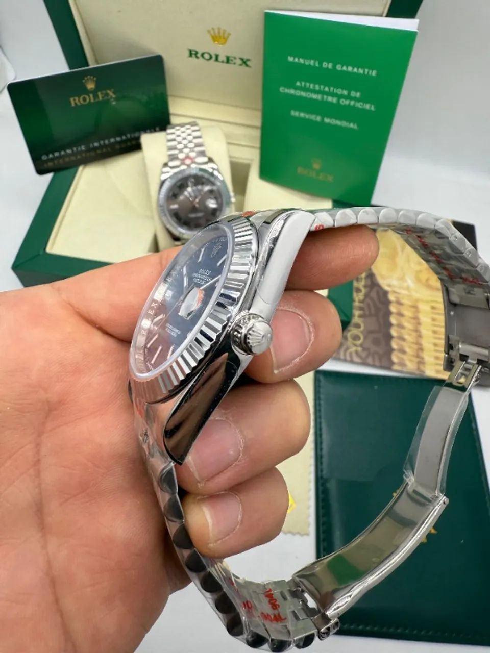 Rolex Datejust 41mm Azul - Foto 3