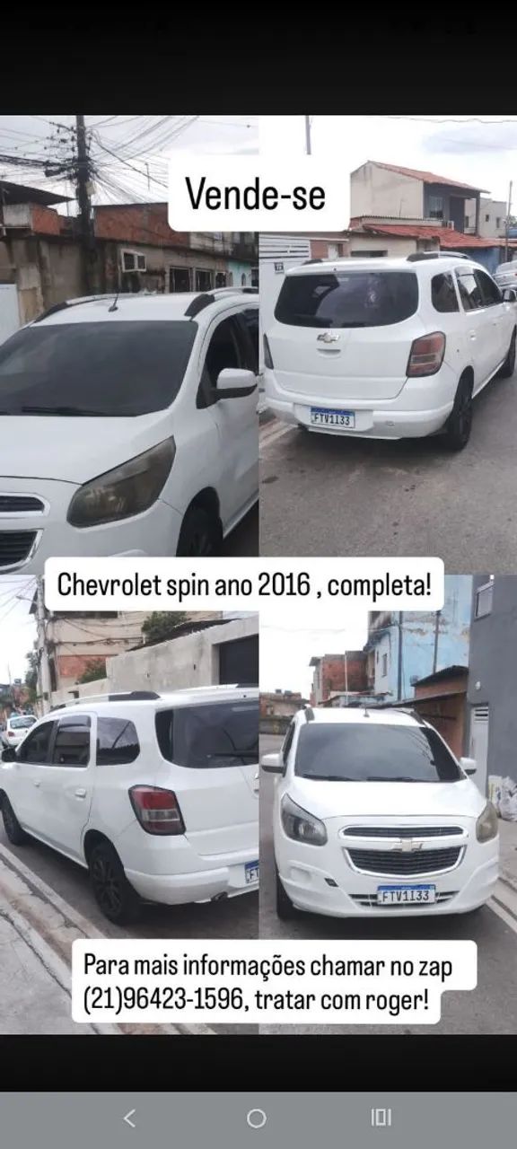 Chevrolet Spin SPIN LT 1.8 8V Econo.Flex 5p Mec. 2016