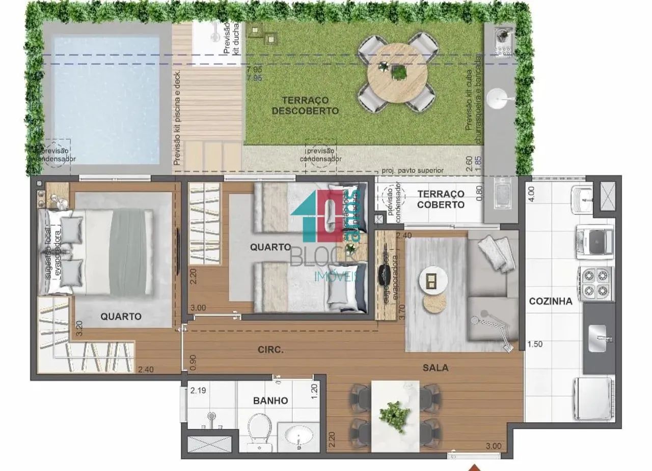 Jacarepaguá | Apartamento Garden 2 quartos - Foto 5