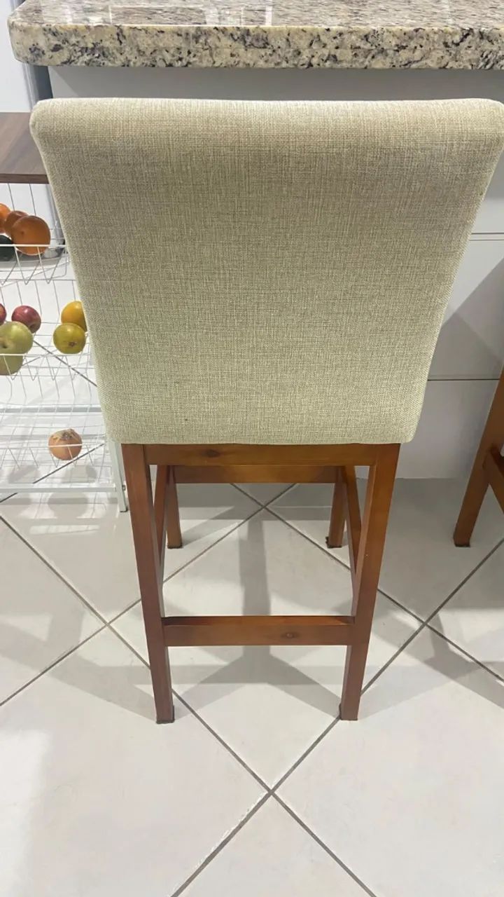 Banquetas de madeira - Foto 4