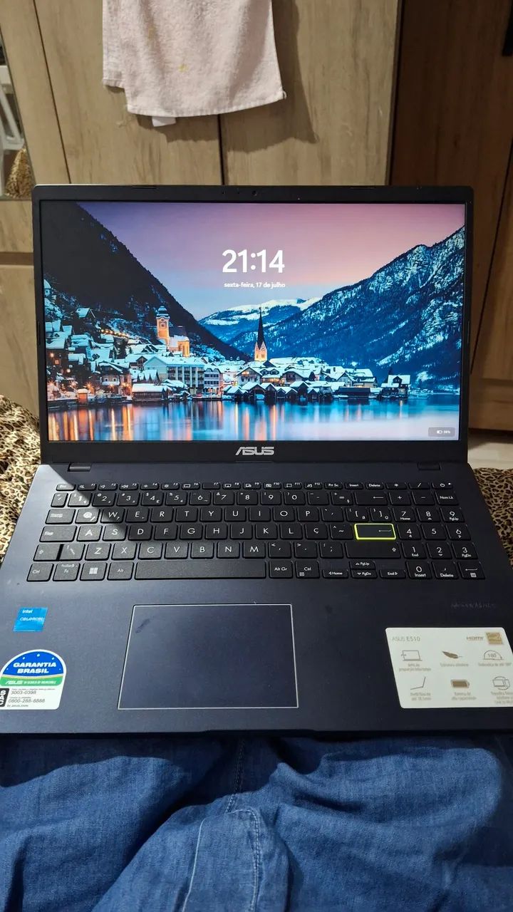 Notebook novo Asus