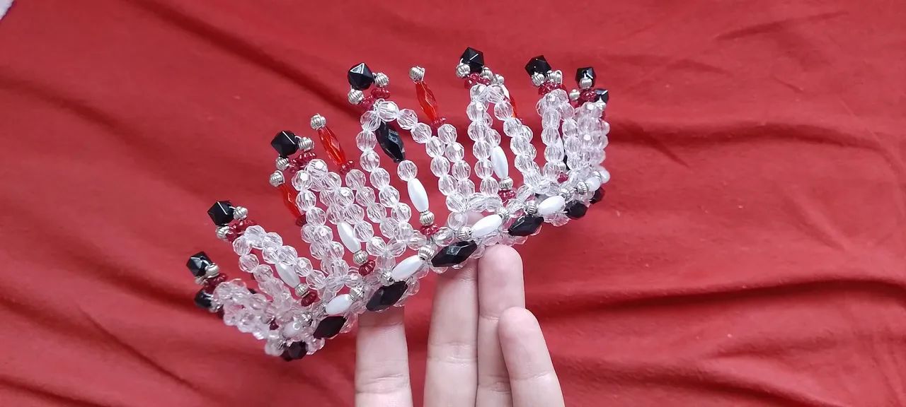 Coroa de pedras para dança ballet - Foto 4