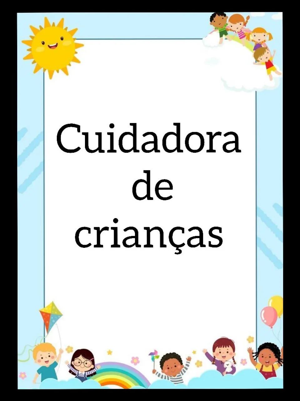 Cuidadora de crianças (babá)