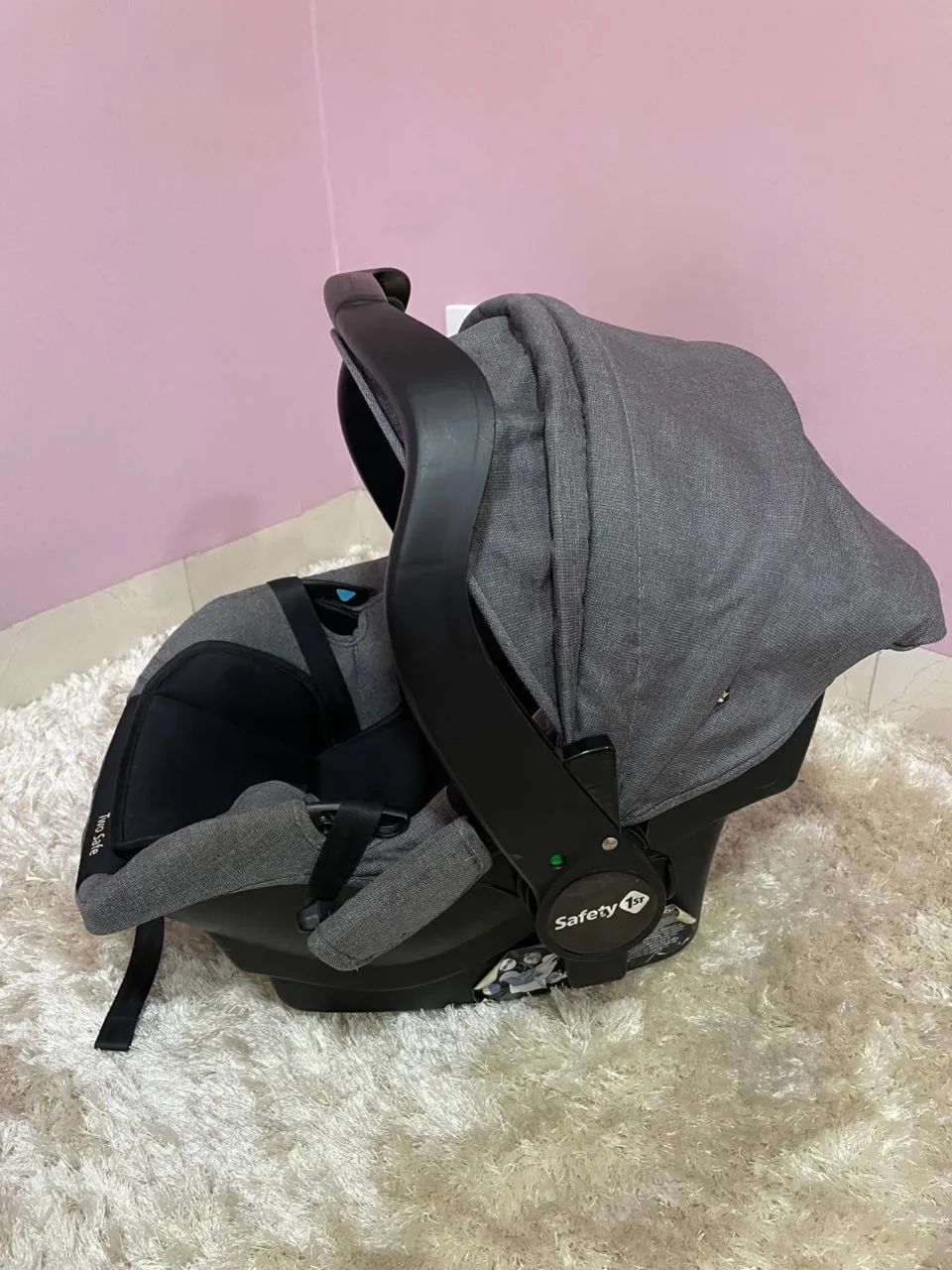 Carrinho, base isofix  e bebê conforto  - Foto 3