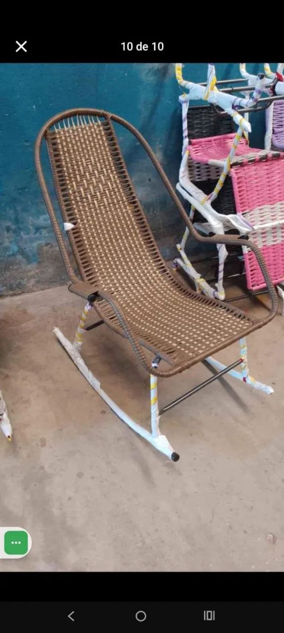 Cadeira de balanço a pronta entrega  - Foto 3