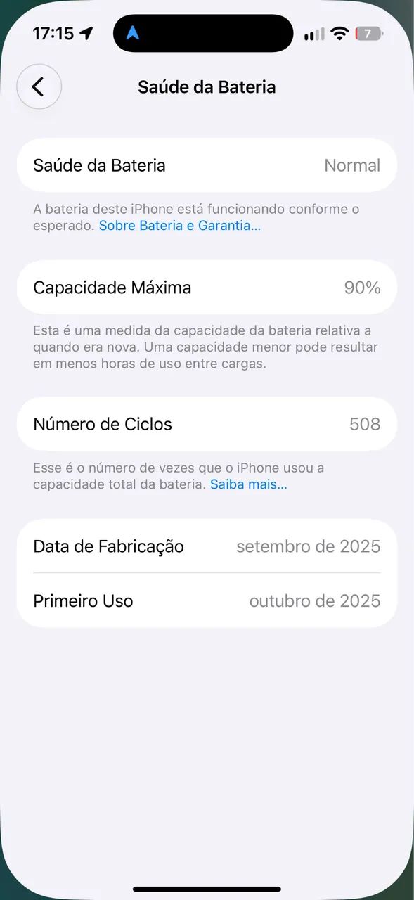 iPhone 17 pro 256gb laranja ainda na garantia - Foto 3