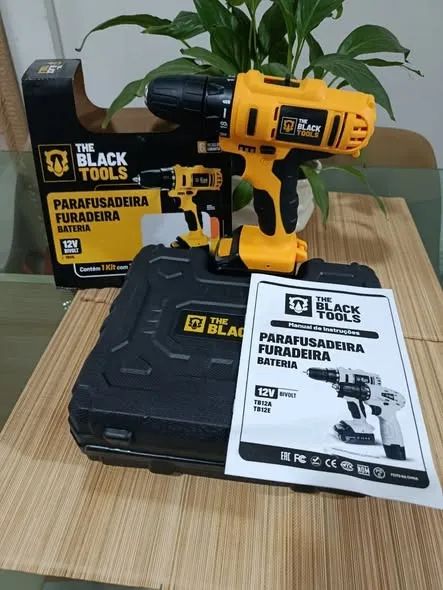 Resolva Tudo em Casa! Parafusadeira 12V + Maleta e Entrega Grátis* - Foto 4
