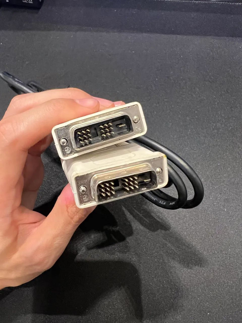 Cabo DVI-D x DVI-D Macho | DVI x DVI | Para Monitor 1,5m full HD