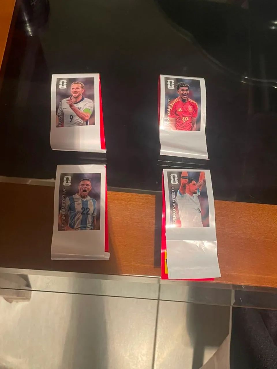 Figurinha da copa da coca cola