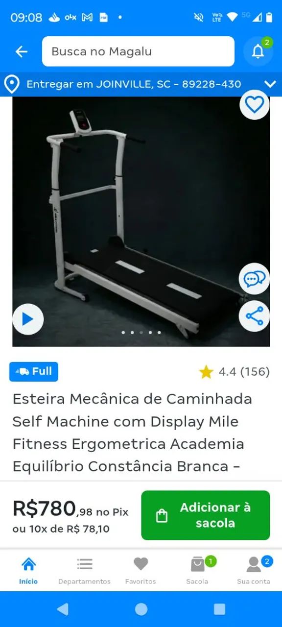Esteira Mecânica Machine, ergométrica. Com o funcionamento do seu próprio corpo. - Foto 5
