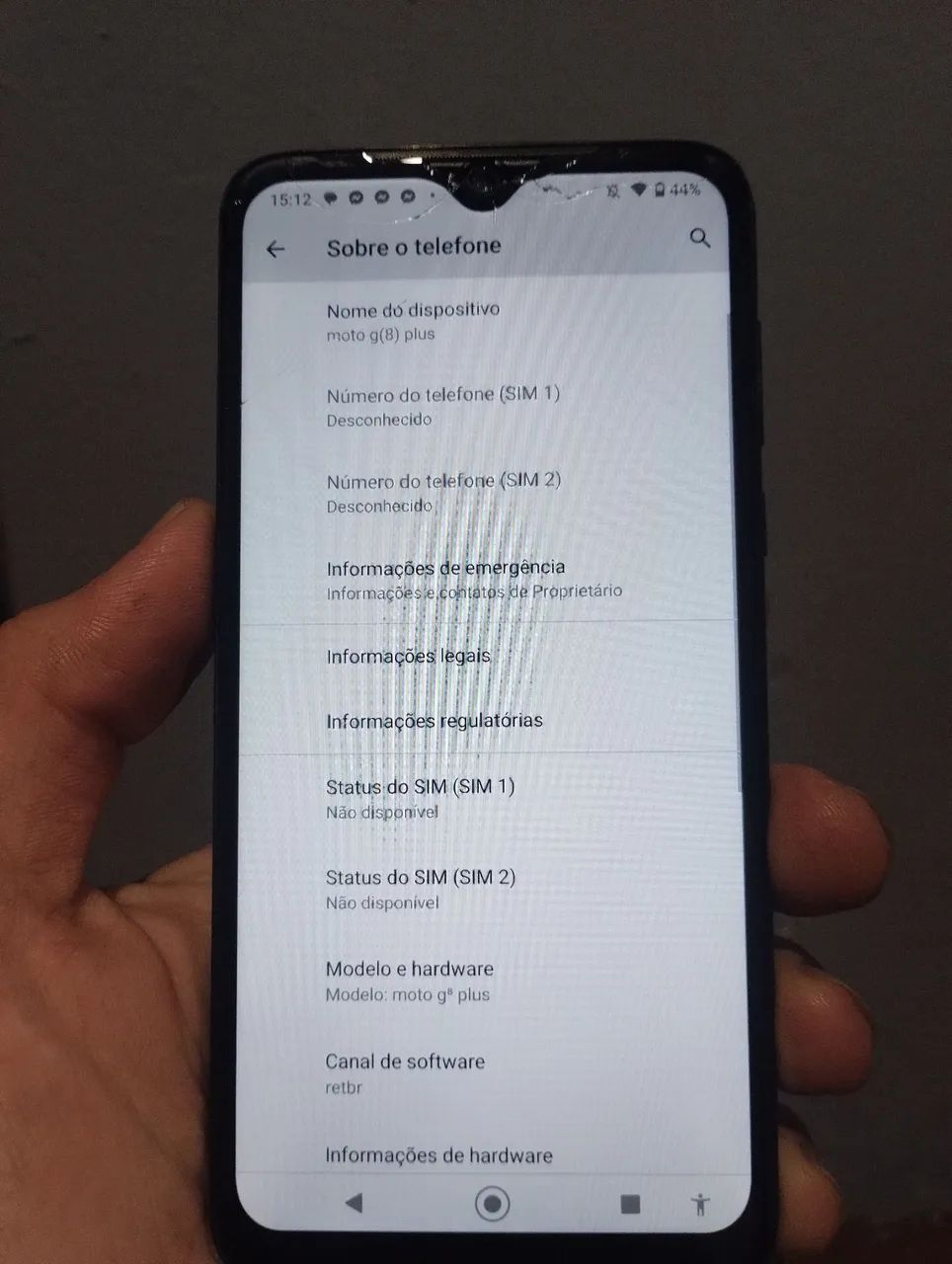 Celular Moto G8 Plus quebra galho - Foto 3