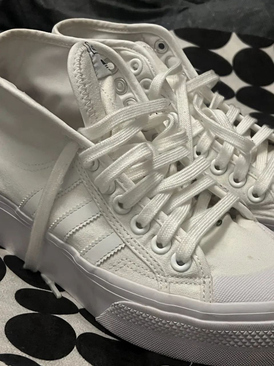 Tênis adidas cano alto  - Foto 3