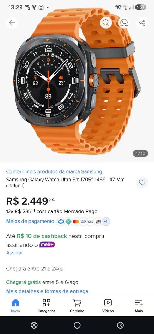 Smartwatch Ultra Samsung  - Foto 5