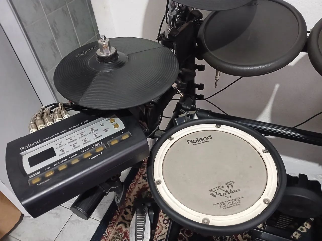 Bateria Eletrônica Holand Td3 - Foto 4