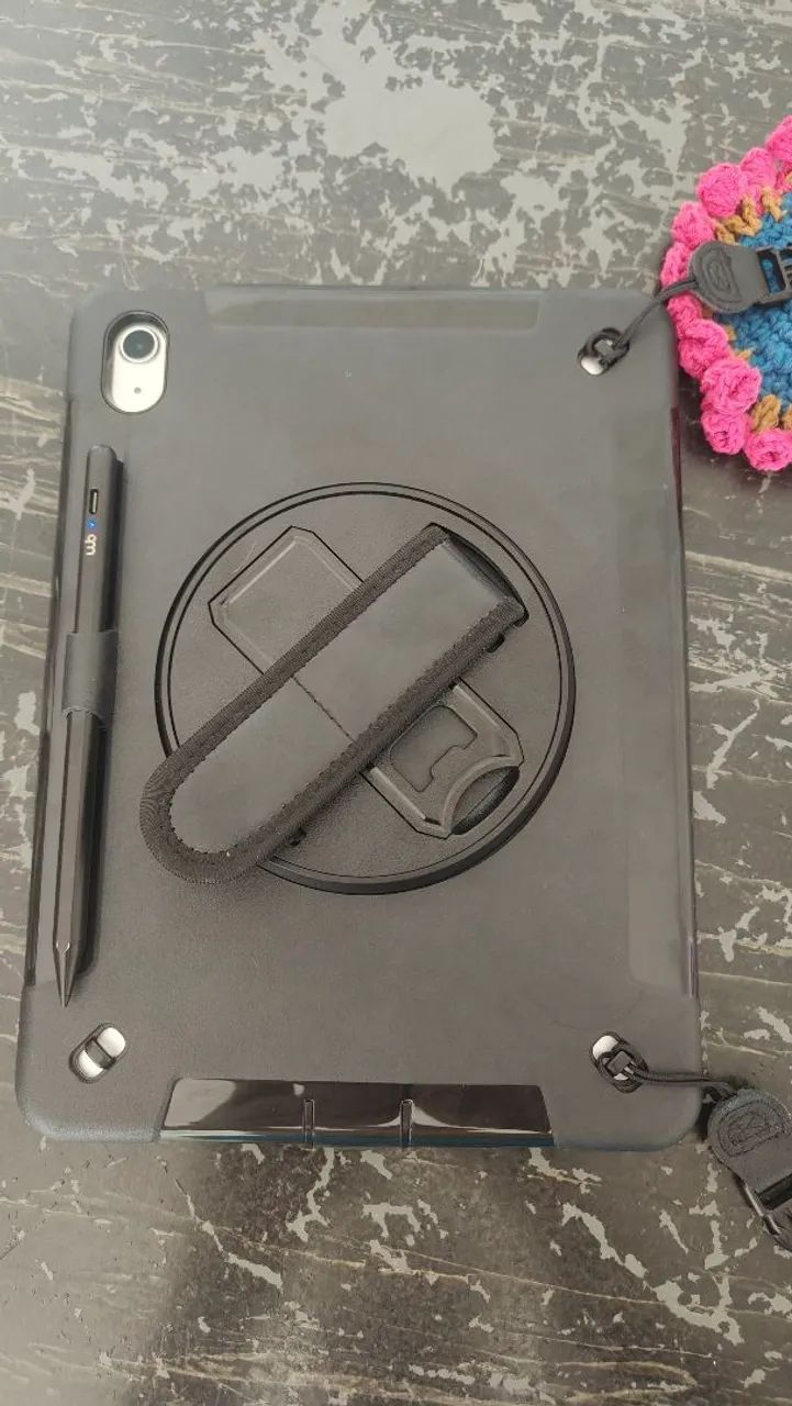 iPad 11ª Geração (10.9") - 128GB - Prata | Excelente Estado + Capa Antichoque e Caneta - Foto 4
