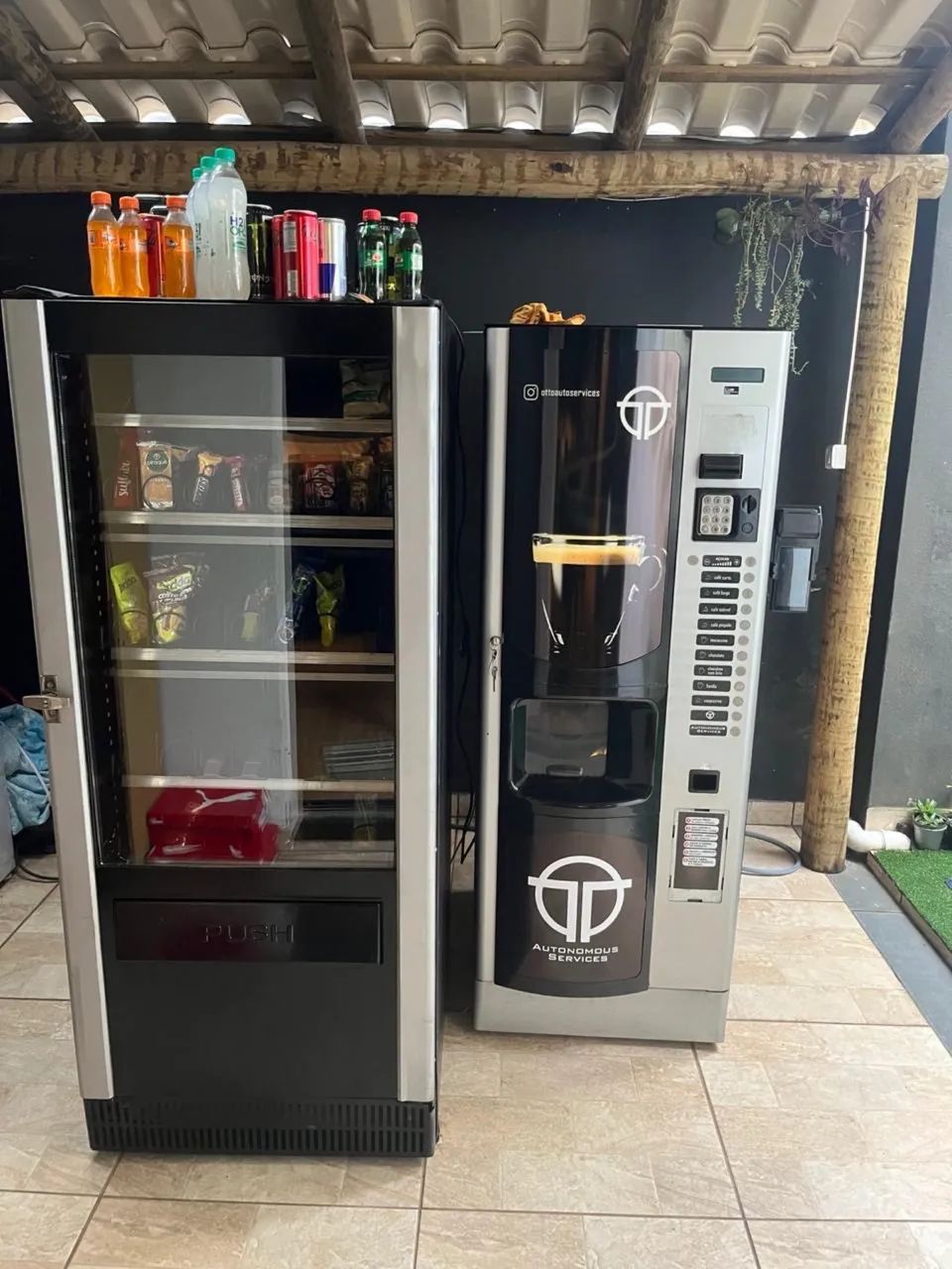 foodmarchéページ Kit vending machine de bebidas quentes Bianchi Lei 400 e uma