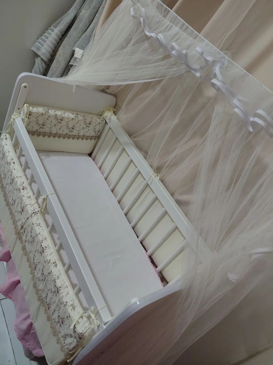 Mini berço para bebê  - Foto 3