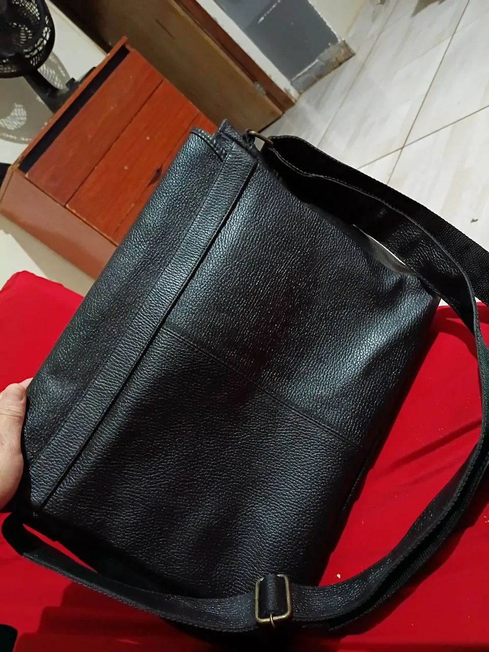 Bolsa de couro  para notebook bagagio - Foto 2