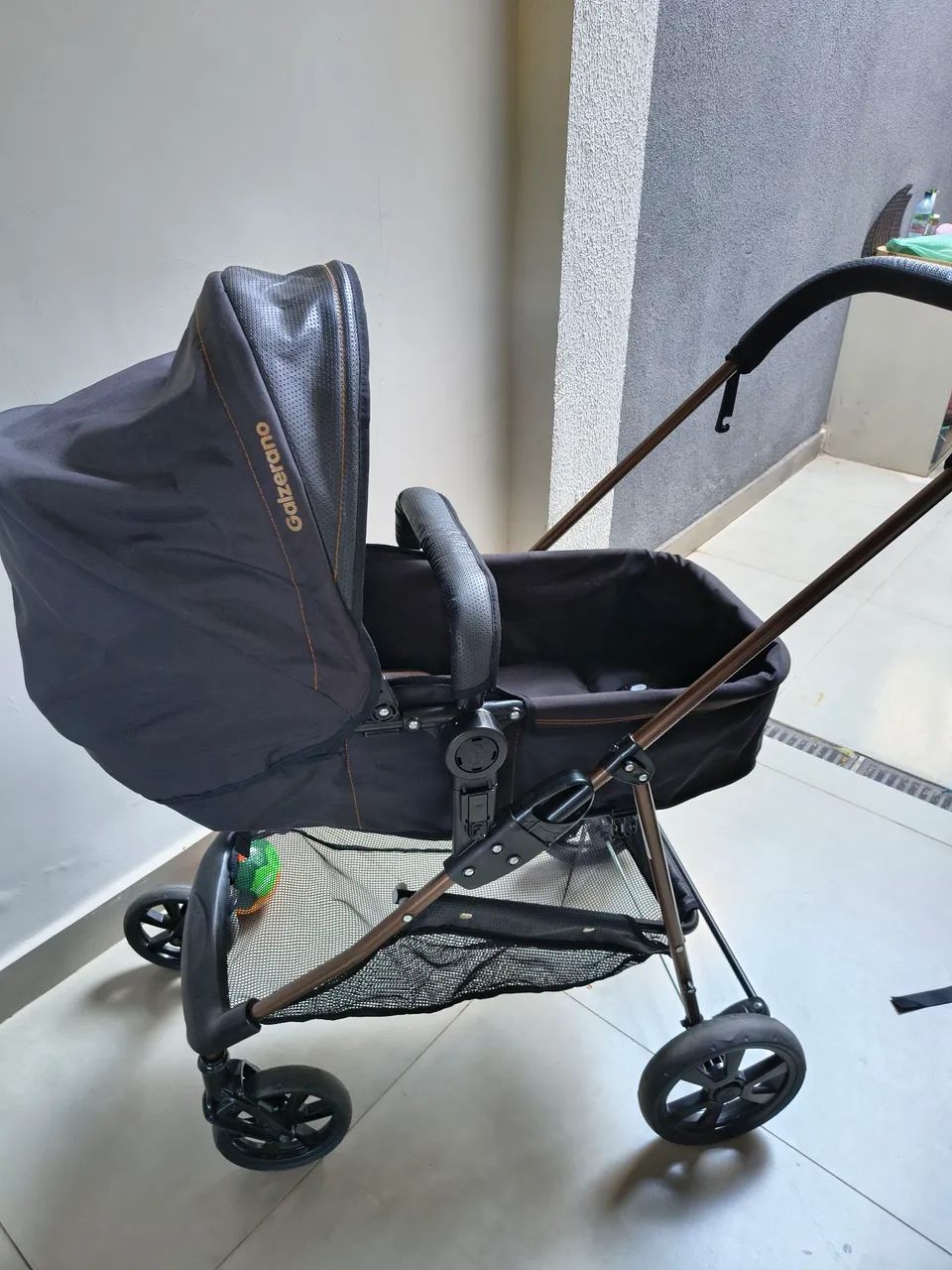 Carrinho de bebê Galzerano 3 em 1 - Foto 3