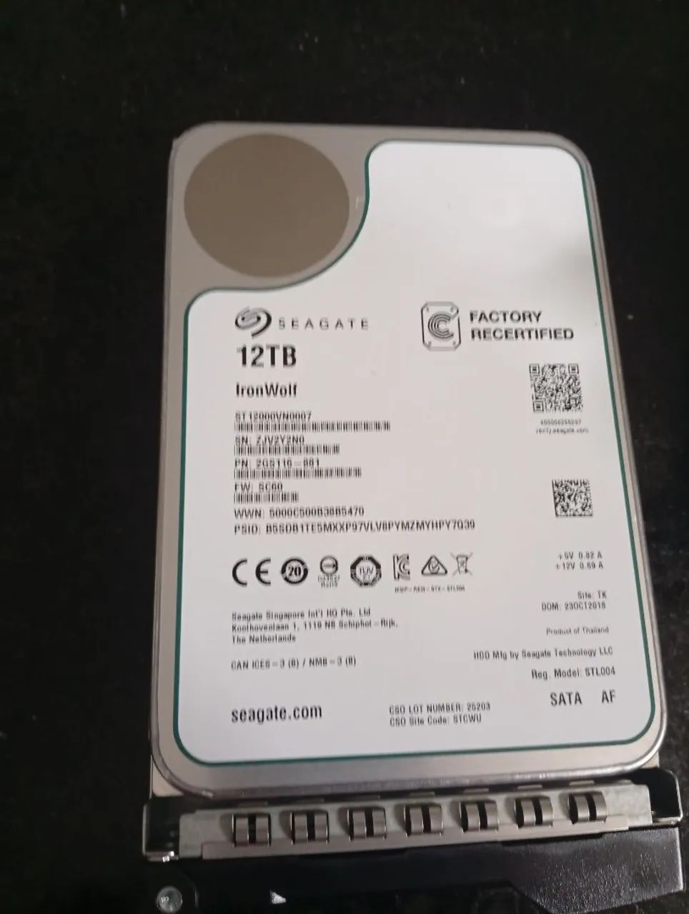 HD 12 Tera Seagate 